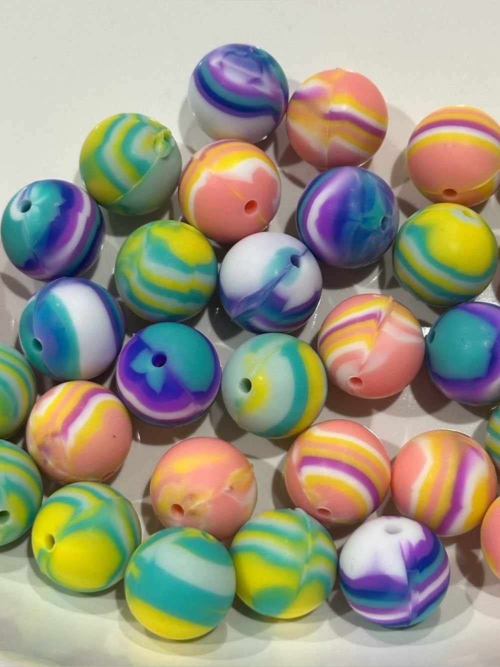 12mm silicone beads